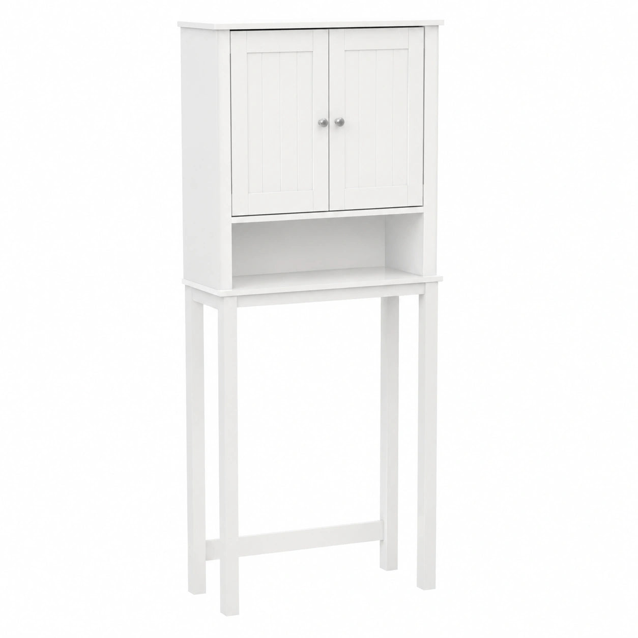 Schrank – 60 × 27 × 164,5 cm, mit Stauraum, für Badezimmer