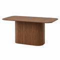 Esstisch – moderner Stil, rechteckige Form, mit Lattenrost, aus MDF, für Esszimmer