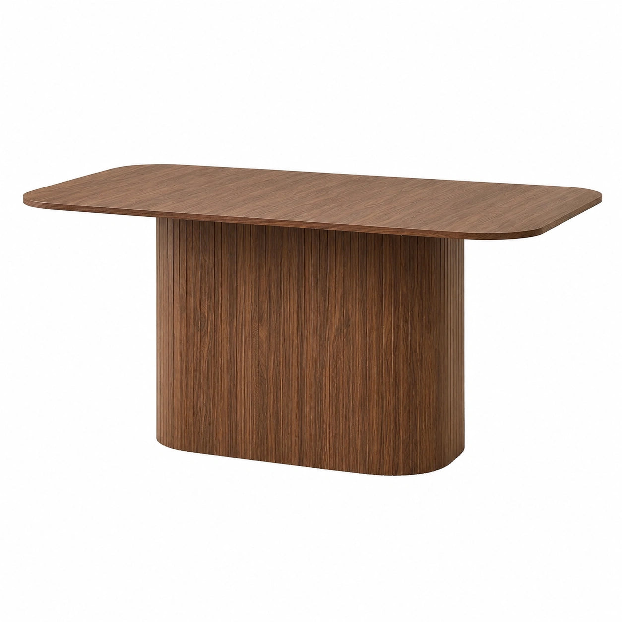 Esstisch – moderner Stil, rechteckige Form, mit Lattenrost, aus MDF, für Esszimmer